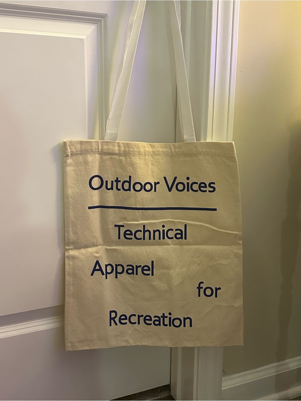 Outdoor Voices Tote Bag